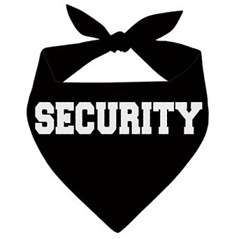 Security Dog Bandana
