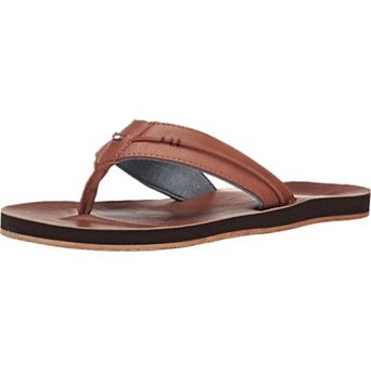 Men's Brown Cozy Comfort Slide Sandals