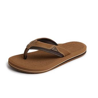 Men's Brown Cushioned Everyday Sandals