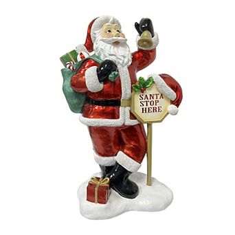 Fraser Hill Farm 3.1-ft. Resin Santa Claus Statue Outdoor Decor