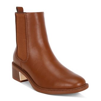 London Rag Barnabas Women's Block Heel Ankle Boots