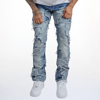 Men's Caliber Denim Co. SCARRED Denim Jeans