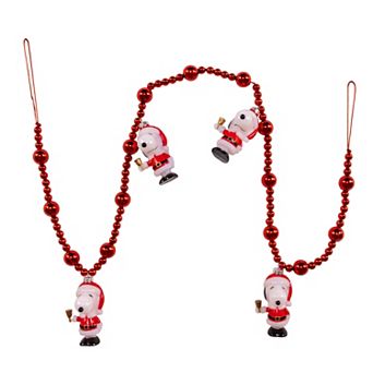 Kurt Adler Peanuts Snoopy 4 ft. Garland