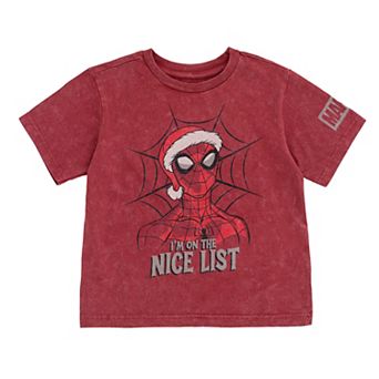 Marvel Spider-Man Cotton Short Sleeve Graphic T-Shirt