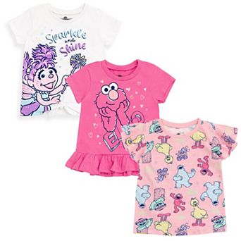 Sesame Street 3-Pack Short Sleeve Tees