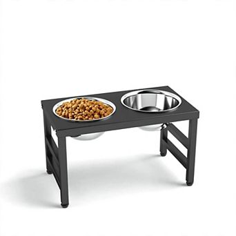 Metal Raised Dog Bowl Stand
