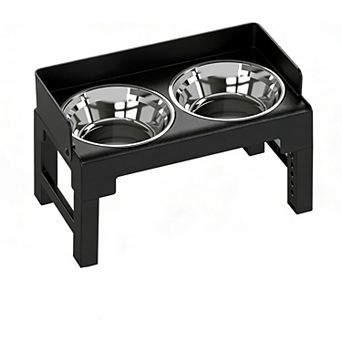 Raised Dog Bowl Stand