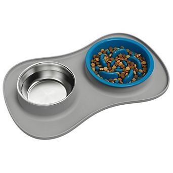 Non Spill Dog Bowl Set