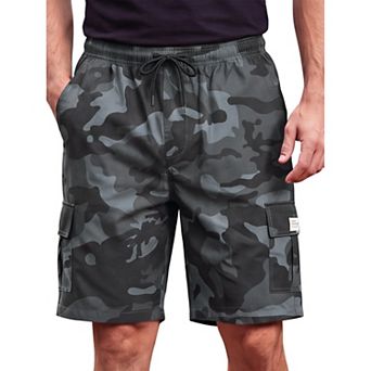 Men's Camouflage Cargo Shorts Classic Multi Pockets Outdoor Work