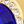 Gold Tone Blue