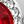 Silver Tone Red