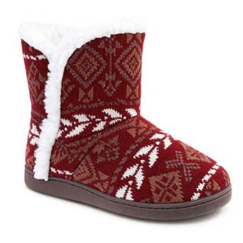 HOMEHOT Women Warm Slipper Boots Comfort Memory Foam Booties House Shoes