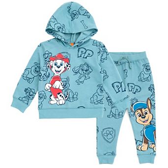 Nickelodeon Paw Patrol 2 pc Fleece Hoodie and Jogger Pants Set