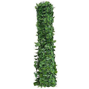 Costway 40''x95'' Faux Ivy Leaf Decorative Privacy Fence Screen Artificial Hedge Fencing