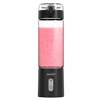 Brentwood 17 Ounce Portable Battery Operated USB Glass Blender