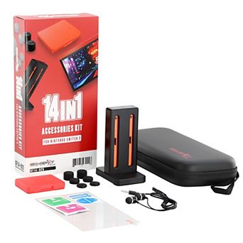 GameFitz 14 in 1 Accessories Kit for Nintendo Switch 2