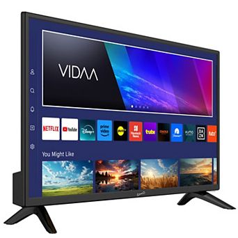 Super Sonic 24 Inch LED Smart TV With DVD Player in Black