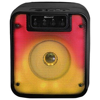 IQ Sound 4 Inch Portable Bluetooth Speaker with True Wireless Stereo