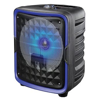 IQ Sound 8 Inch Bluetooth Speaker in Blue with TWS Technology