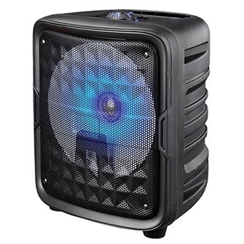 IQ Sound 8 Inch Bluetooth Speaker in Black with TWS