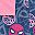 Pink Navy Spider Man
