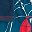 Red Navy Spider Man