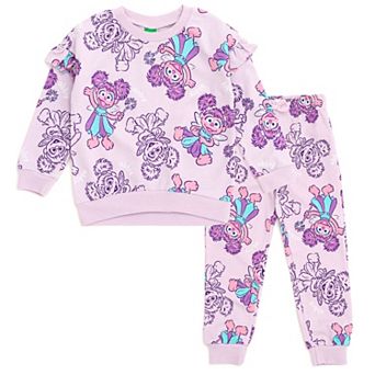 Sesame Street Abby Cadabby 2 pc Sweatshirt and Joggers Set