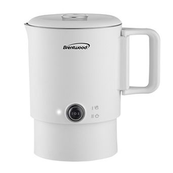 Brentwood Collapsible Stainless Steel Cordless Electric Travel Kettle Hot Pot