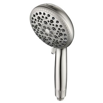 SUMERAIN Hard Water Filter Handheld Shower, 9 Spray Patterns, Limescale Prevention, Chlorine Removal