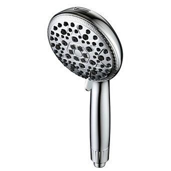 SUMERAIN Hard Water Filter Handheld Shower, 9 Spray Patterns, Limescale Prevention, Chlorine Removal