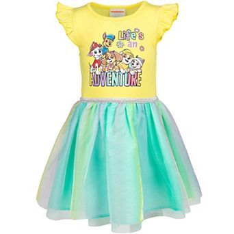 Paw Patrol Short Sleeve Tutu Dress