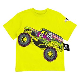 Monster Jam 3D Novelty Short Sleeve T-Shirt