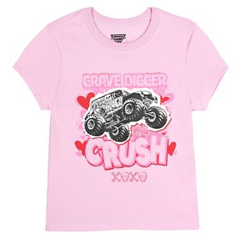Monster Jam Grave Digger Holiday Short Sleeve Tee