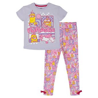 Minions 2 pc T-Shirt and Leggings Set