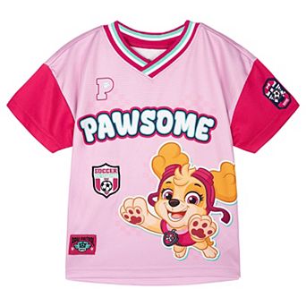 Paw Patrol Skye Athletic Short Sleeve Soccer Jersey