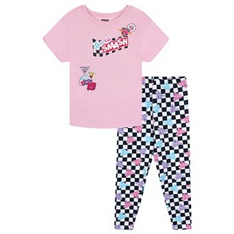 Monster Jam Sparkle Smash 2 pc T-Shirt and Leggings Set