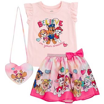 Paw Patrol T-Shirt and Skirt Set
