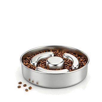 Stainless Steel Slow Feeder Bowl