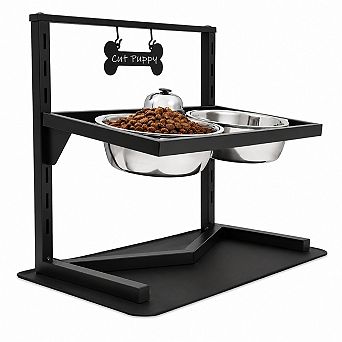 Adjustable Elevated Dog Bowls