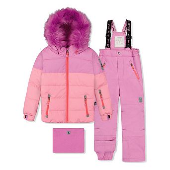 Two Piece Play Snowsuit Pinkish Violet