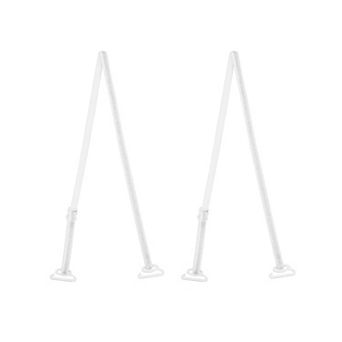 Women's 1 Pair Silver Thread Bra Straps Thin Invisible Back Straps