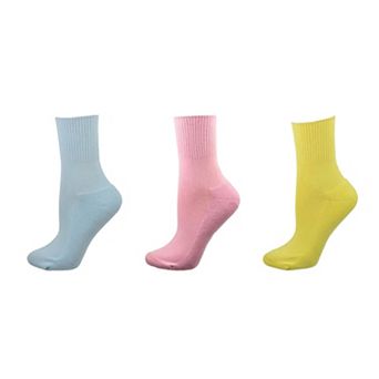 Women's Quarter Athletic Socks, Premium Combed Cotton with Cushioned Sole, Reinforced Toe & Heel