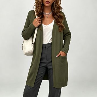 ShopWonder Women's Lightweight Long Cardigan Sweaters Fall Outfits