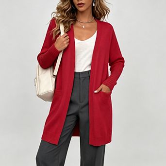 ShopWonder Women's Lightweight Long Cardigan Sweaters Fall Outfits