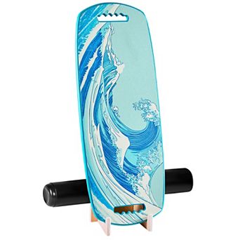 Premium Wooden Balance Training Equipment with Roller