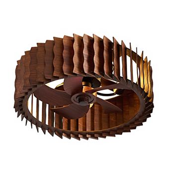 Lanmate Modern Ceiling Fan With Light Remote Reversible Blades All Season Indoor Fan