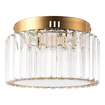 25cm Titanium Gold LED Ceiling Light, 3CCT Selectable, Triac Dimmable