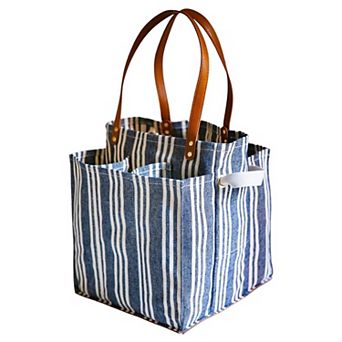 Canvas Farmer's Market Tote Heavy Duty Reusable Shopping Bags
