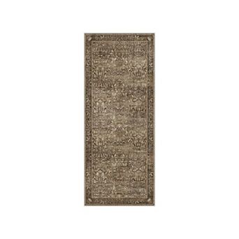 GENIMO Area Rug Machine Washable Non Slip Low Pile Lightweight Indoor Rug for Living Room Bedroom