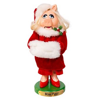 Kurt Adler Disney's The Muppets Miss Piggy 10-Inch Nutcracker Table Decor